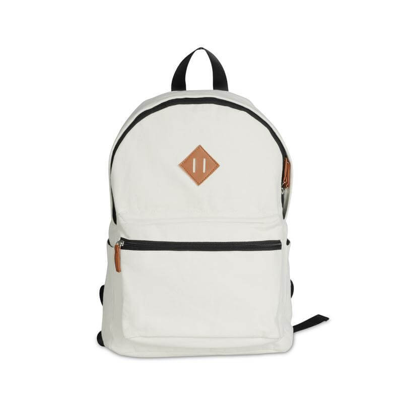 Giftology Canvas Backpack - Beige & Tan