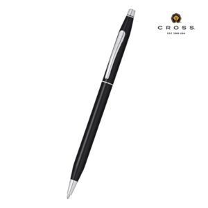 Black Lacquer with Polished Chrome Appointments Ballpoint Pen