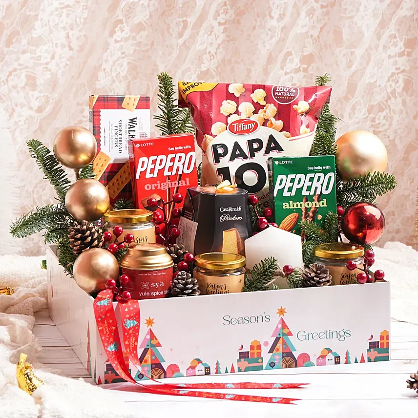 Tasty Temptations Holiday Gift Basket